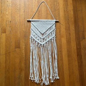 Boho Macrame Wall Hanging Cream